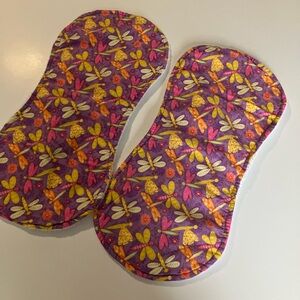 Colorful Dragonfly Patterned Padsbirp cloths